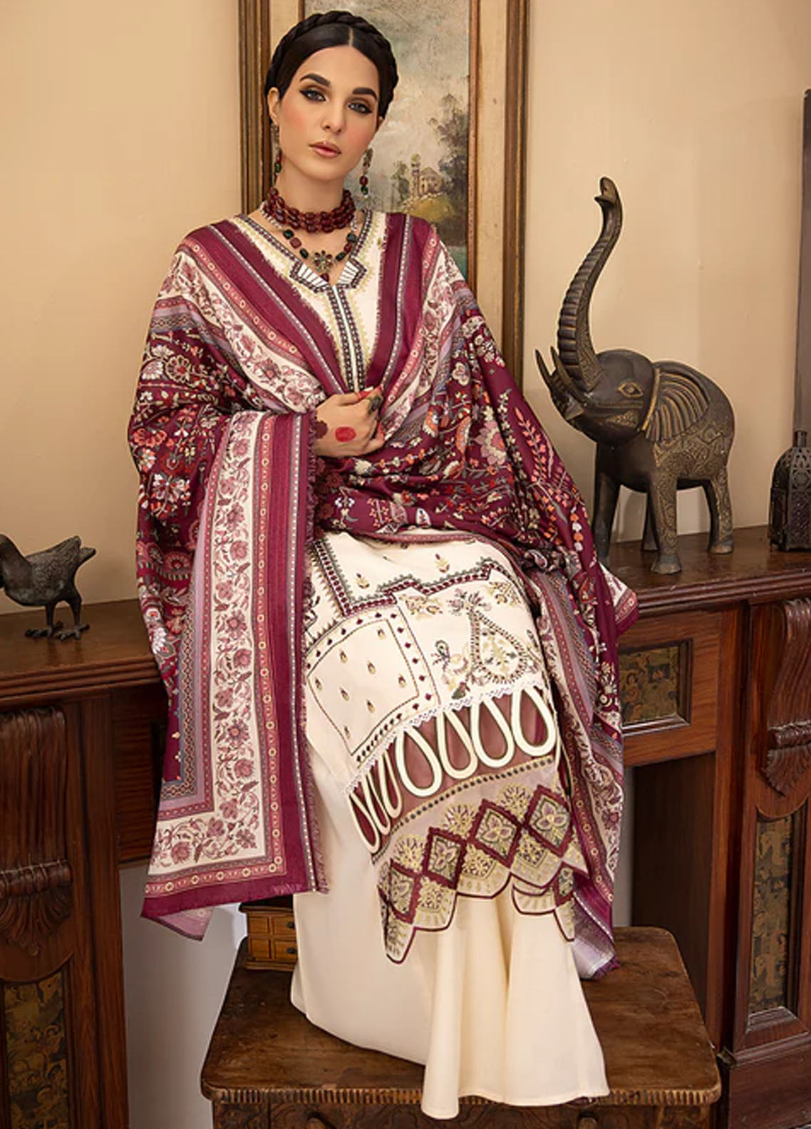 Masakali By Mahnur Winter Luxury Collection 2023 D-02 B