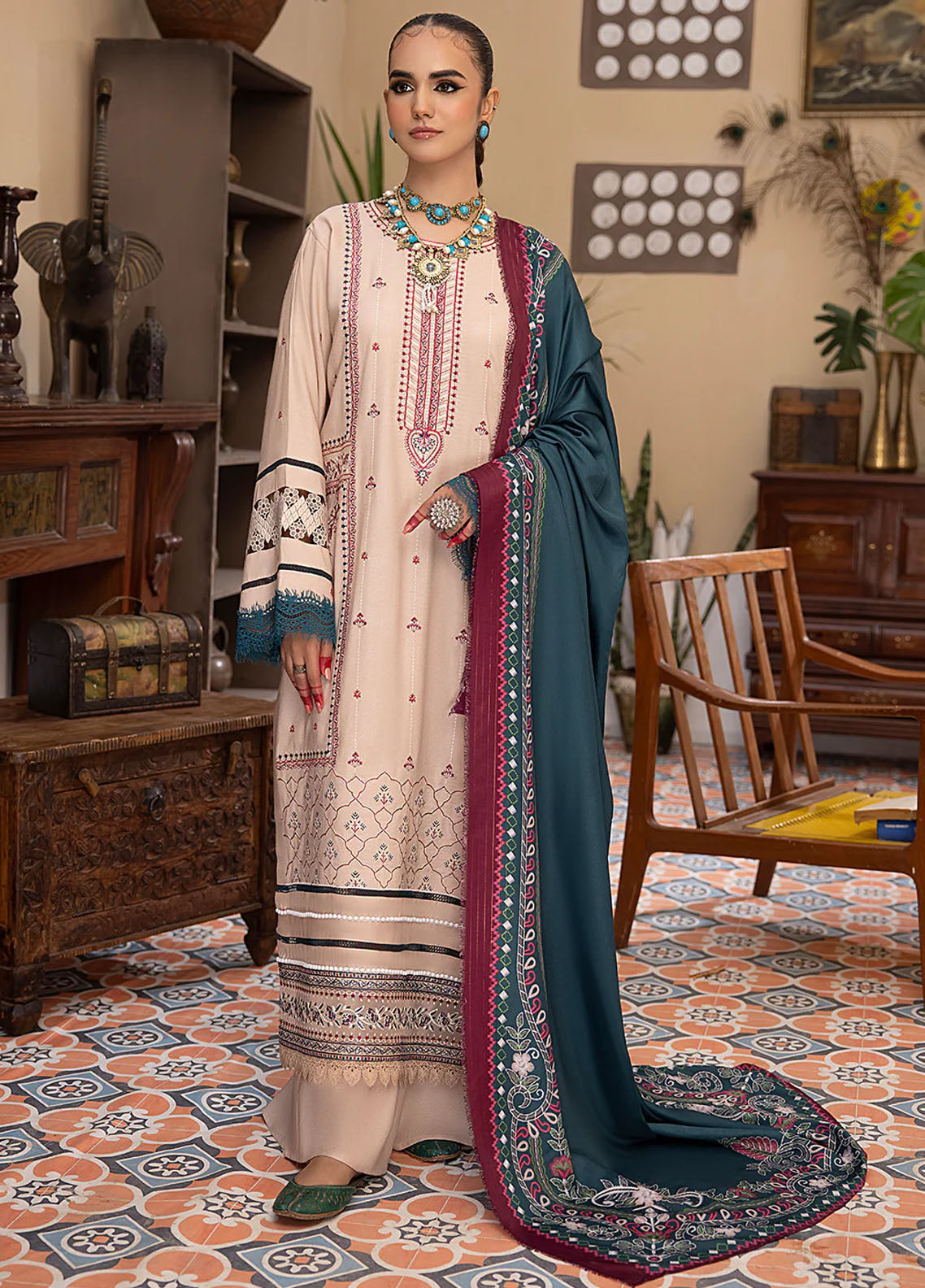 Masakali By Mahnur Winter Luxury Collection 2023 D-04 A