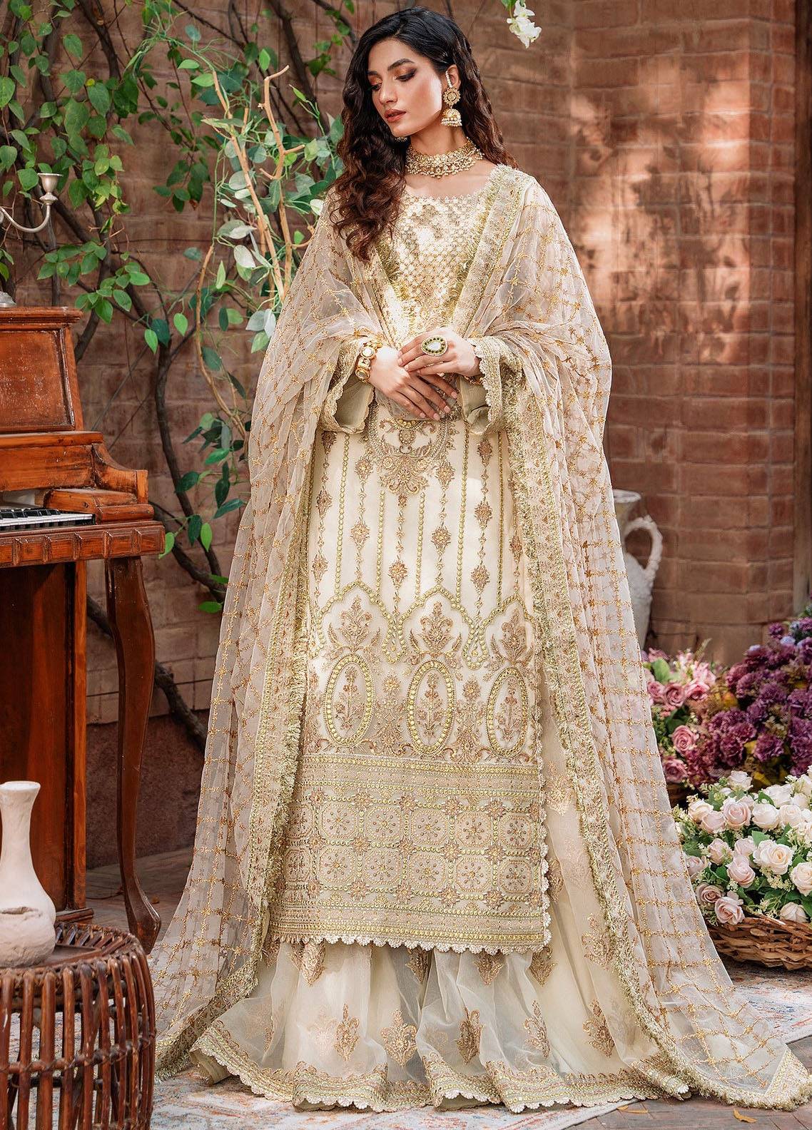 Mastani By Akbar Aslam Unstitched Wedding Formals 2023 1494 Mehrunisa