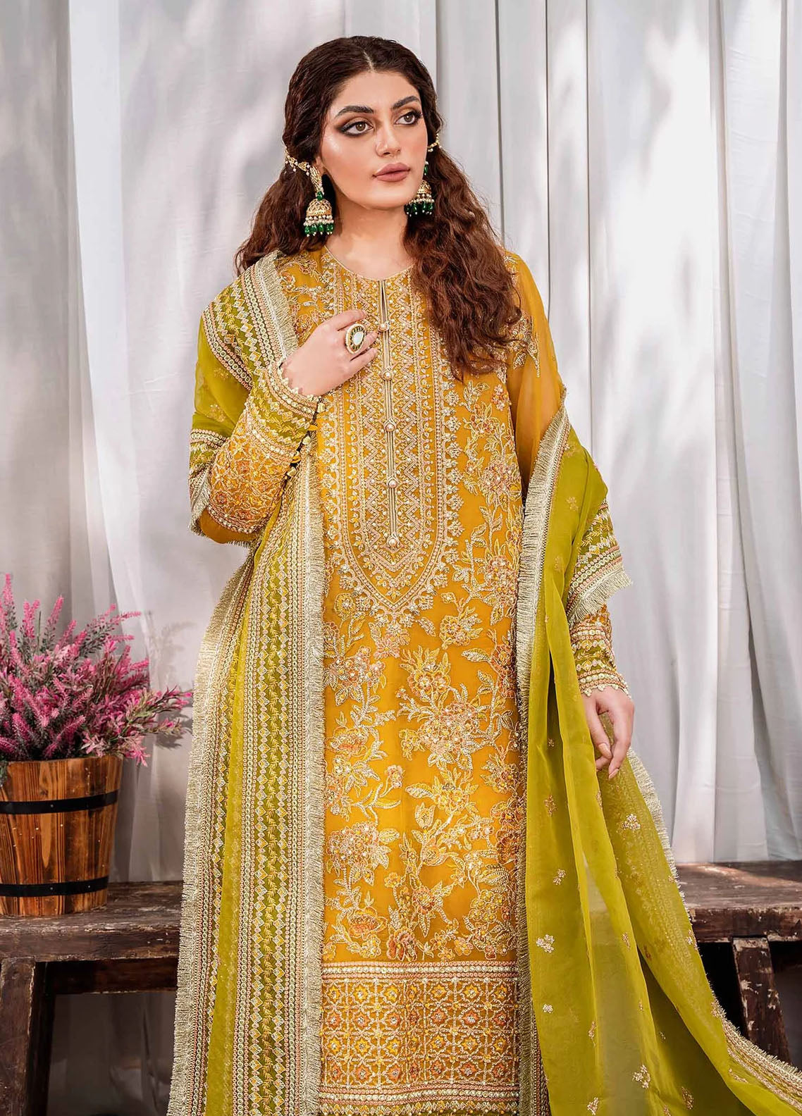 Mastani By Akbar Aslam Unstitched Wedding Formals 2023 1498 Roohi