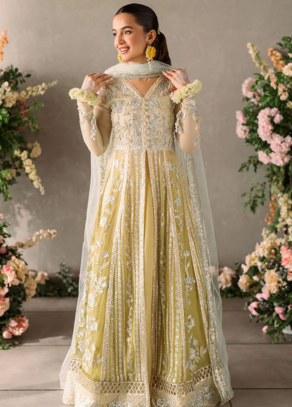 Mastani Evening by Mushq Unstitched Luxury Chiffon Collection 2024 MCH-06 Hira