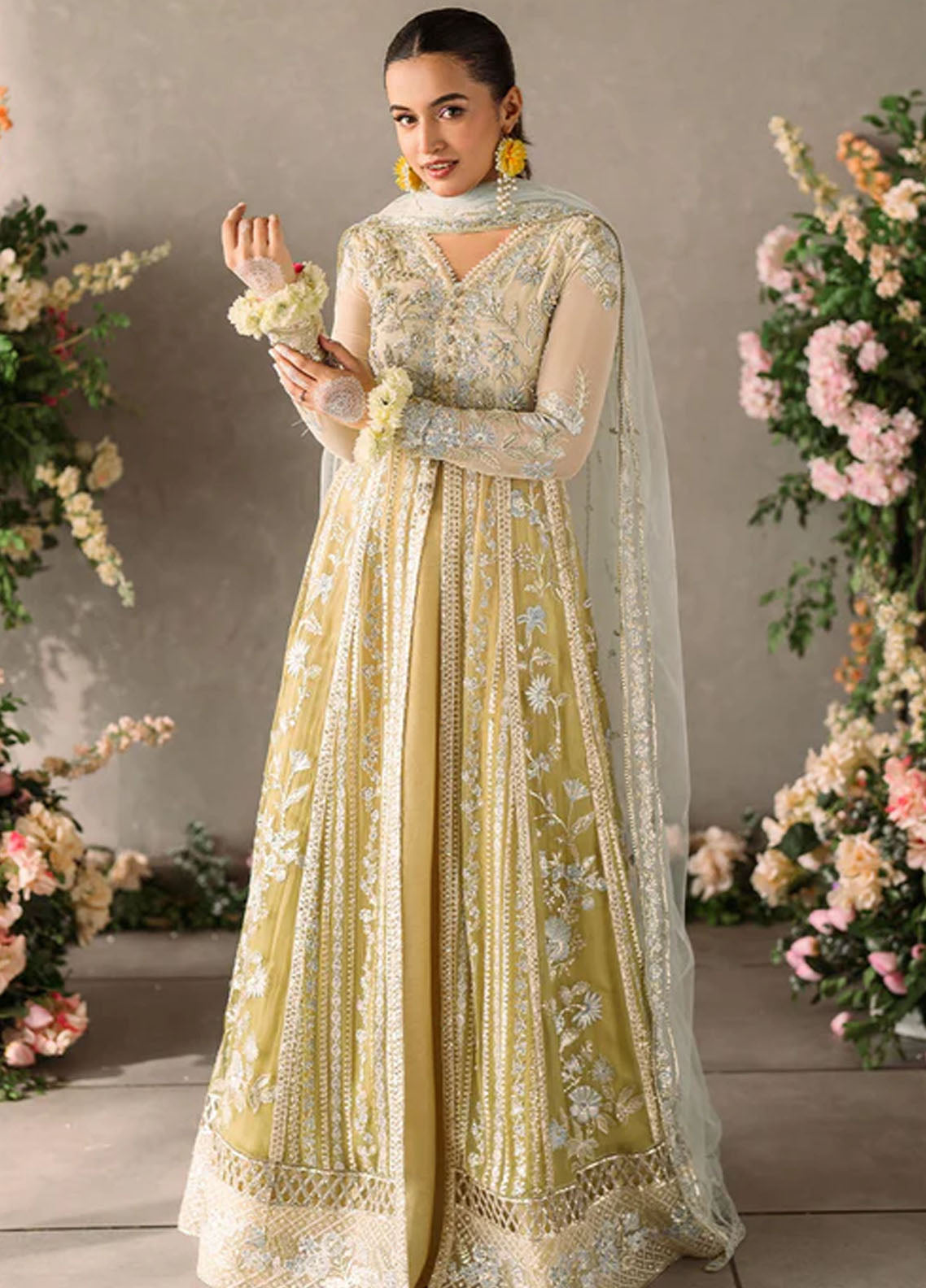 Mastani Evening by Mushq Unstitched Luxury Chiffon Collection 2024 MCH-06 Hira