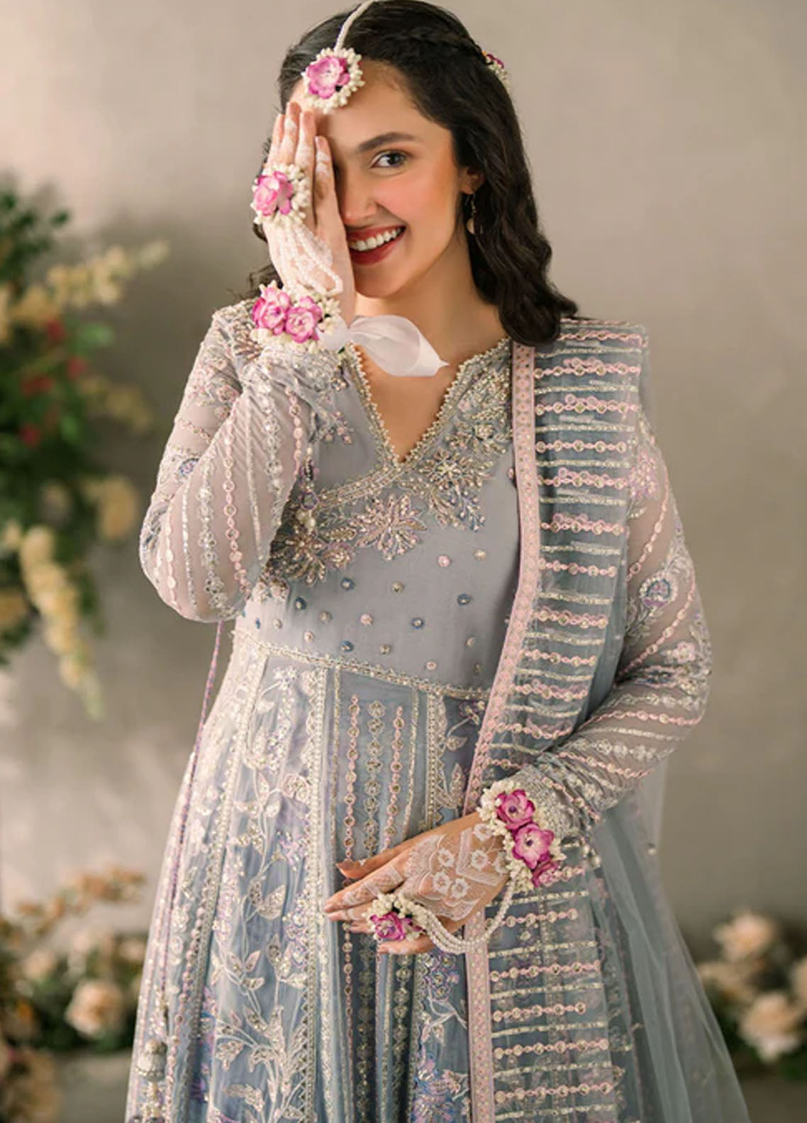 Mastani Evening by Mushq Unstitched Luxury Chiffon Collection 2024 MCH-09 Ezza