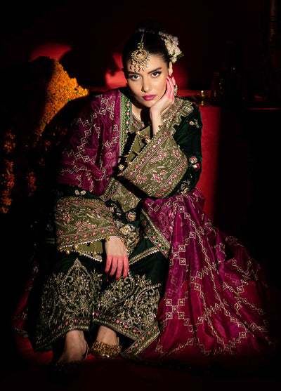 Maya By Nureh Unstitched Luxury Velvet Collection 2024 NW-88