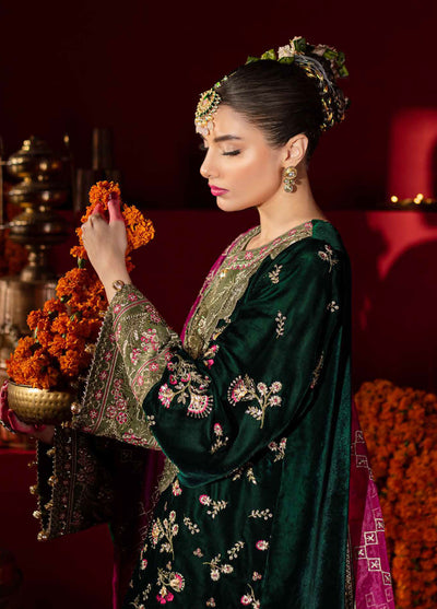 Maya By Nureh Unstitched Luxury Velvet Collection 2024 NW-88