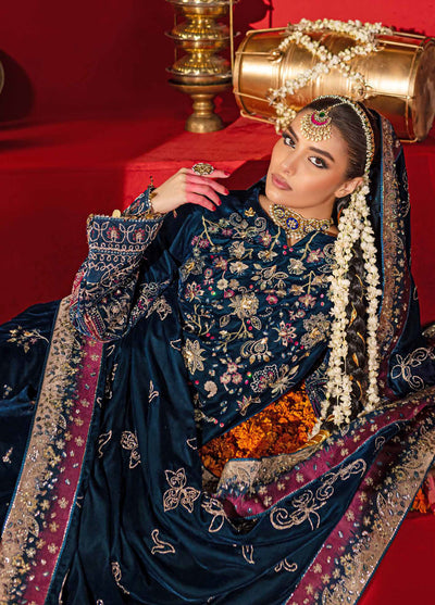 Maya By Nureh Unstitched Luxury Velvet Collection 2024 NW-90