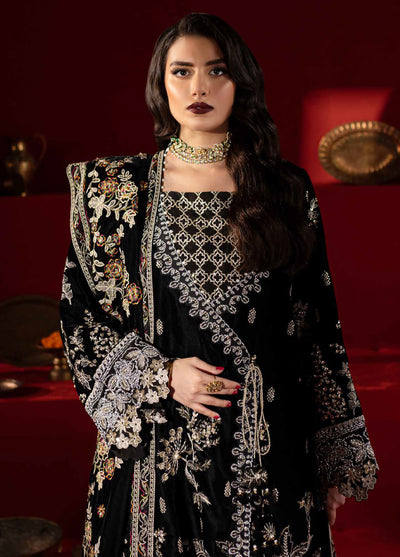 Maya By Nureh Unstitched Luxury Velvet Collection 2024 NW-92