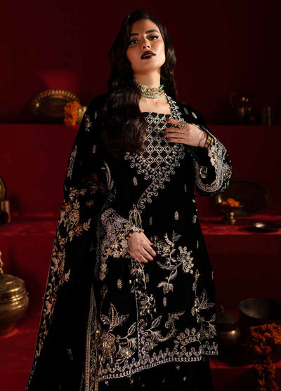 Maya By Nureh Unstitched Luxury Velvet Collection 2024 NW-92