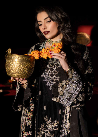 Maya By Nureh Unstitched Luxury Velvet Collection 2024 NW-92