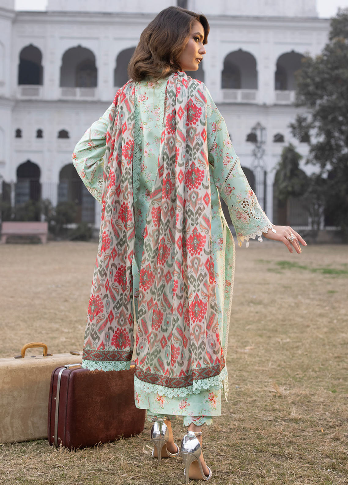 Maya By Faixa Faixal Luxury Lawn Summer Collection 2024 Vol-2 Julia