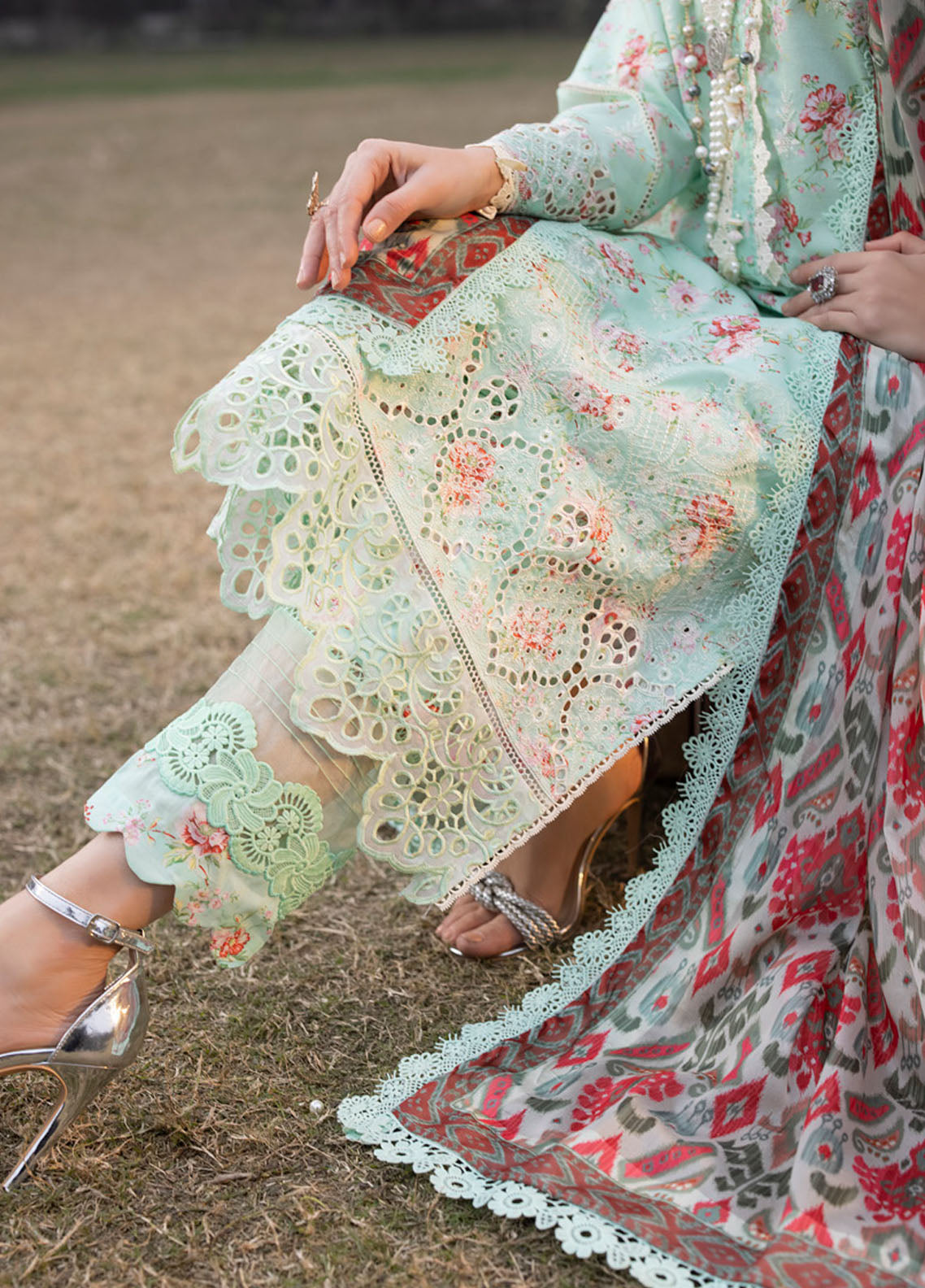 Maya By Faixa Faixal Luxury Lawn Summer Collection 2024 Vol-2 Julia