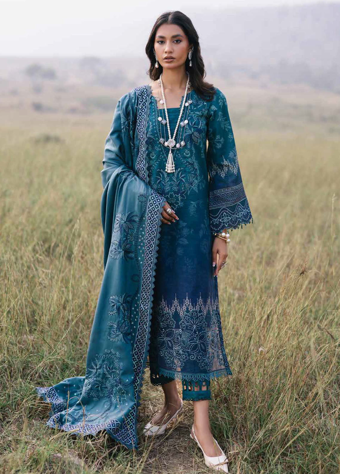 Maya by Nureh Unstitched Khaddar Collection 2024 NW-94