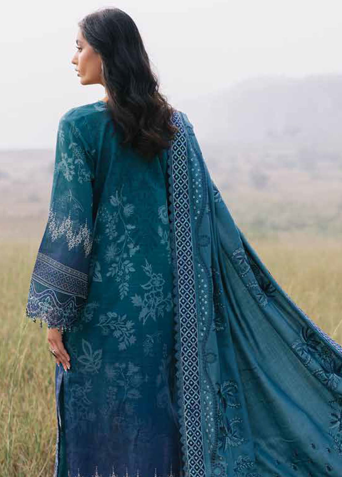 Maya by Nureh Unstitched Khaddar Collection 2024 NW-94