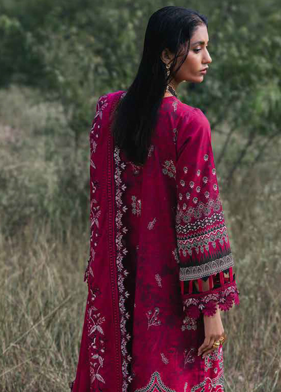 Maya by Nureh Unstitched Khaddar Collection 2024 NW-95