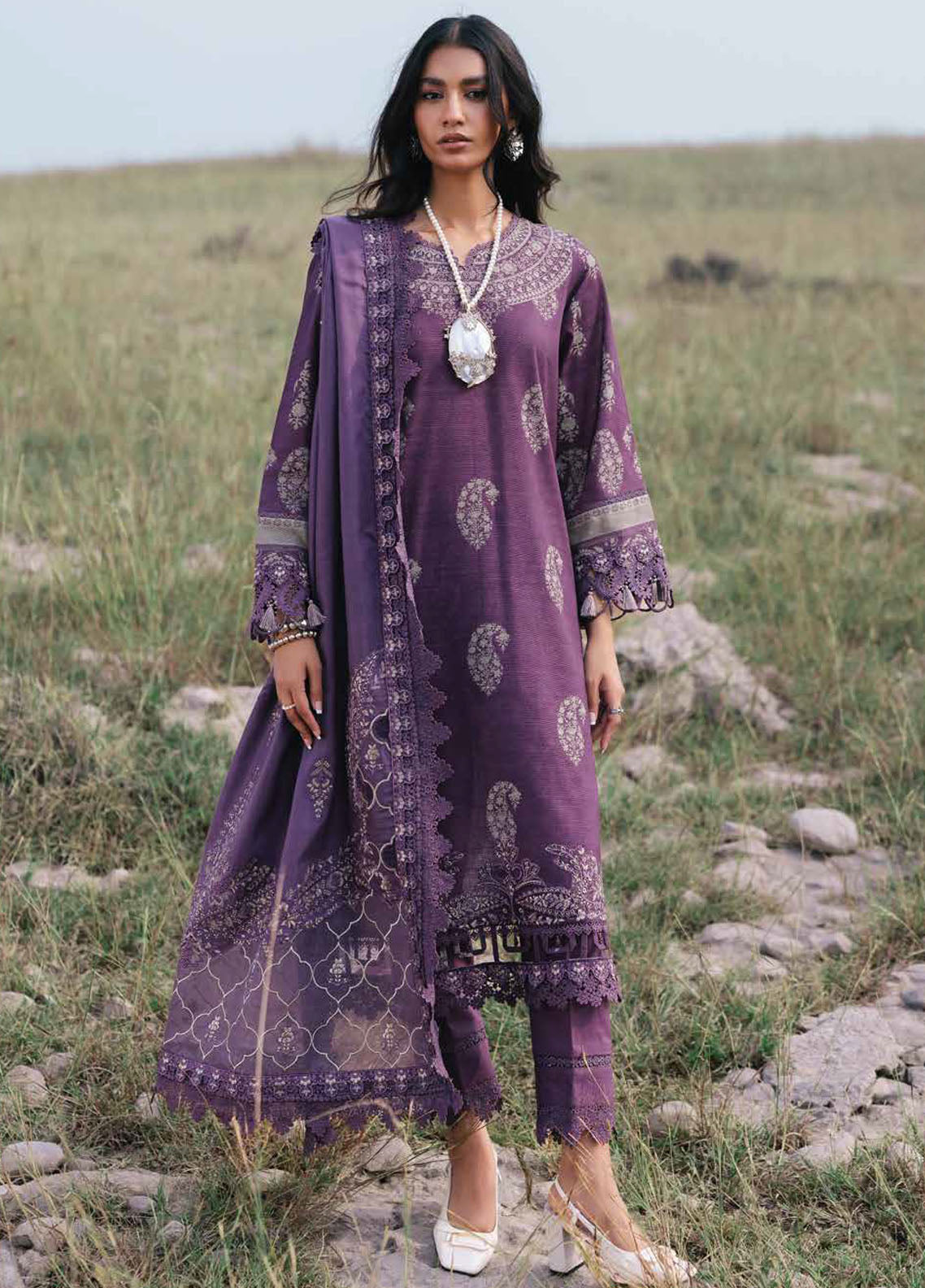 Maya by Nureh Unstitched Khaddar Collection 2024 NW-96