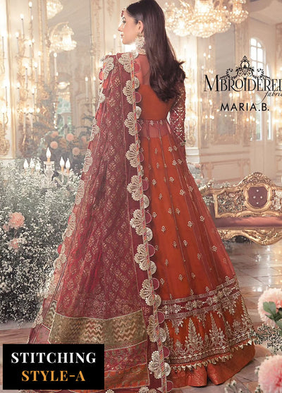 Mbroidered By Maria B Unstitched Wedding Edition 2023 D5