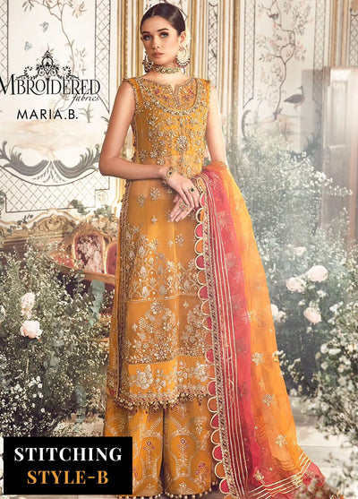 Mbroidered By Maria B Unstitched Wedding Edition 2023 D7