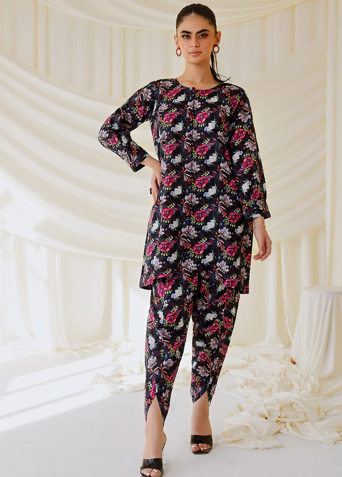 Meerak Pret Printed 2 Piece Suit D-14 MK