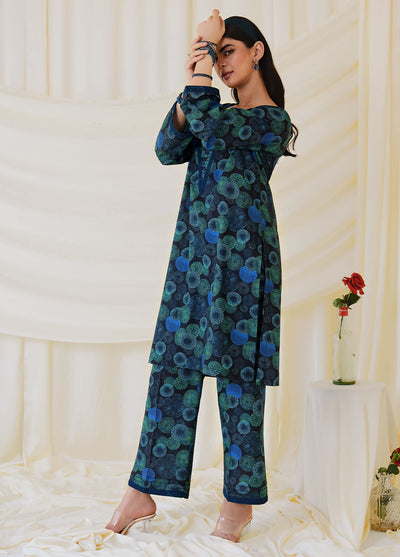 Meerak Pret Printed 2 Piece Suit D-15 MK