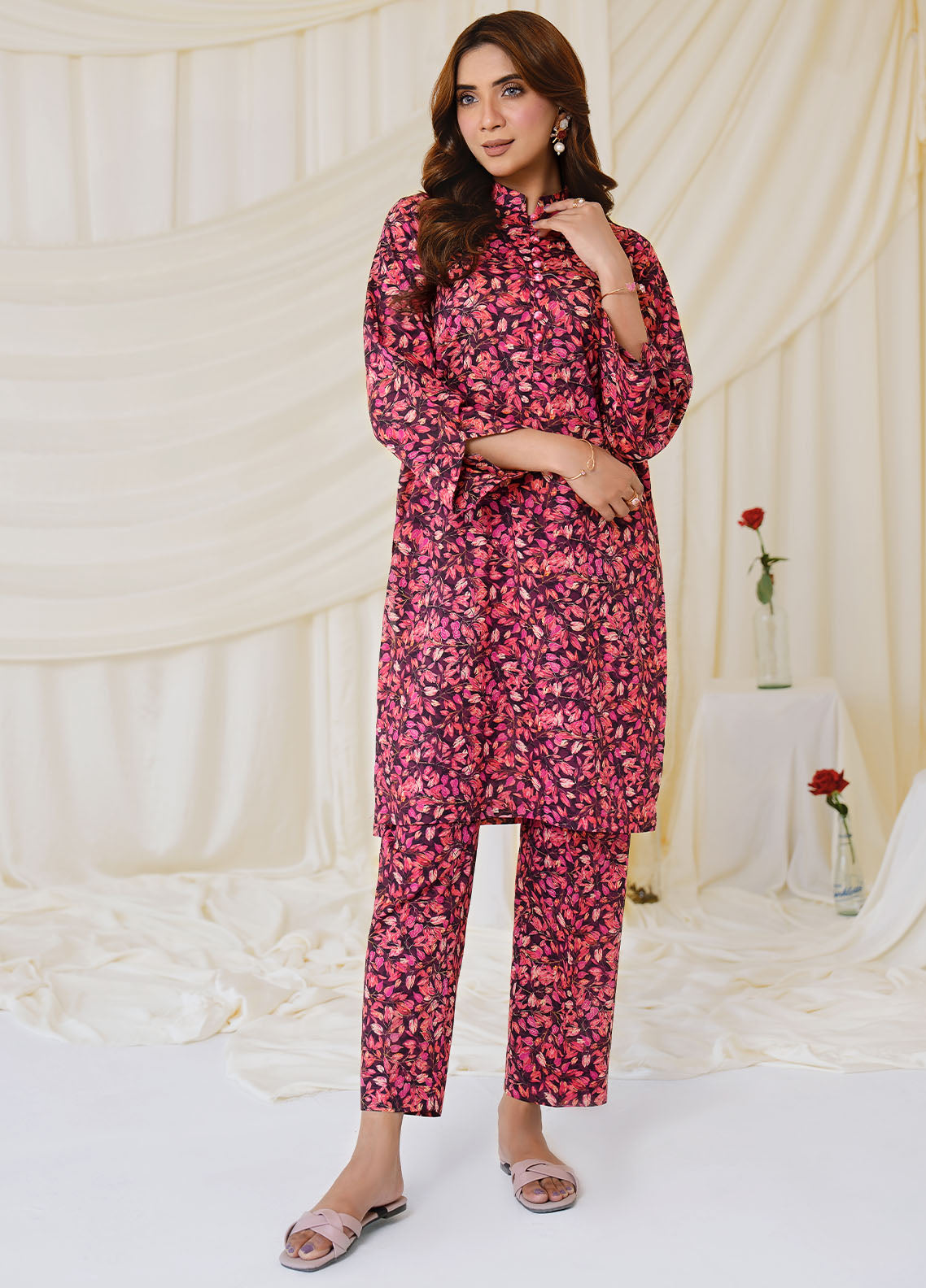 Meerak Pret Printed 2 Piece Suit MSL-CO-10 MK-07