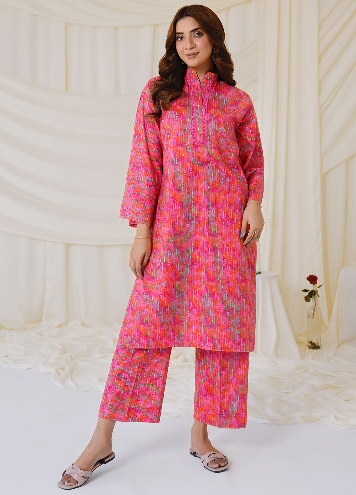 Meerak Pret Printed 2 Piece Suit MSL24-CO-03