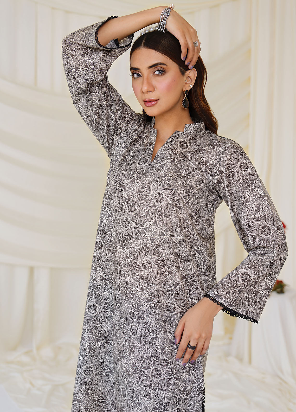 Meerak Pret Printed 2 Piece Suit MSL24-CO-06 MK-04