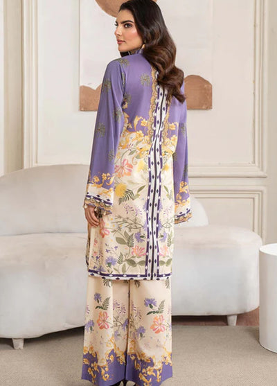 Meerak Pret Printed Lawn 2 Piece Suit Iris