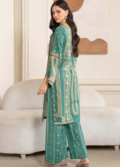 Meerak Pret Printed Lawn 2 Piece Suit Jasmine