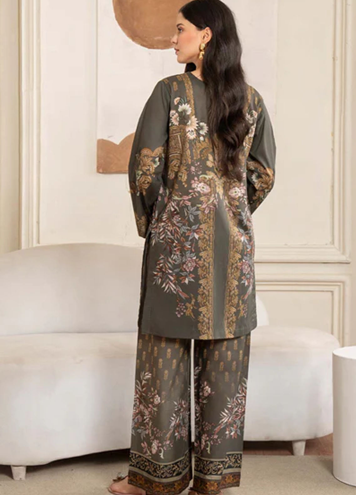 Meerak Pret Printed Lawn 2 Piece Suit Soraya