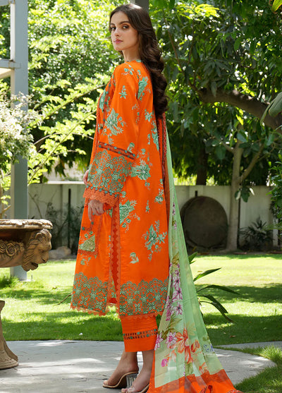 Meerak Unstitched Summer Wine Drop 2 2024 Arancia