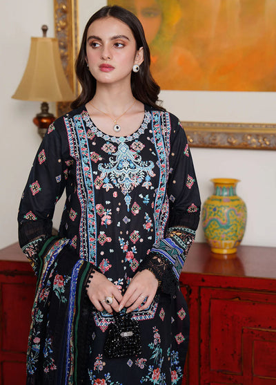 Meerak Unstitched Summer Wine Drop 2 2024 Black Rose