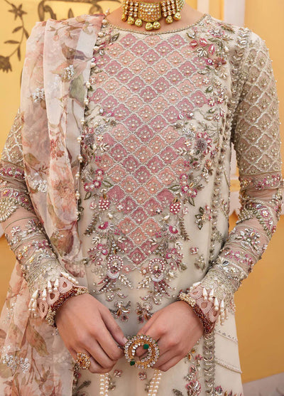 Mehak Yaqoob Pret Embroidered Organza 3 Piece Suit Venice