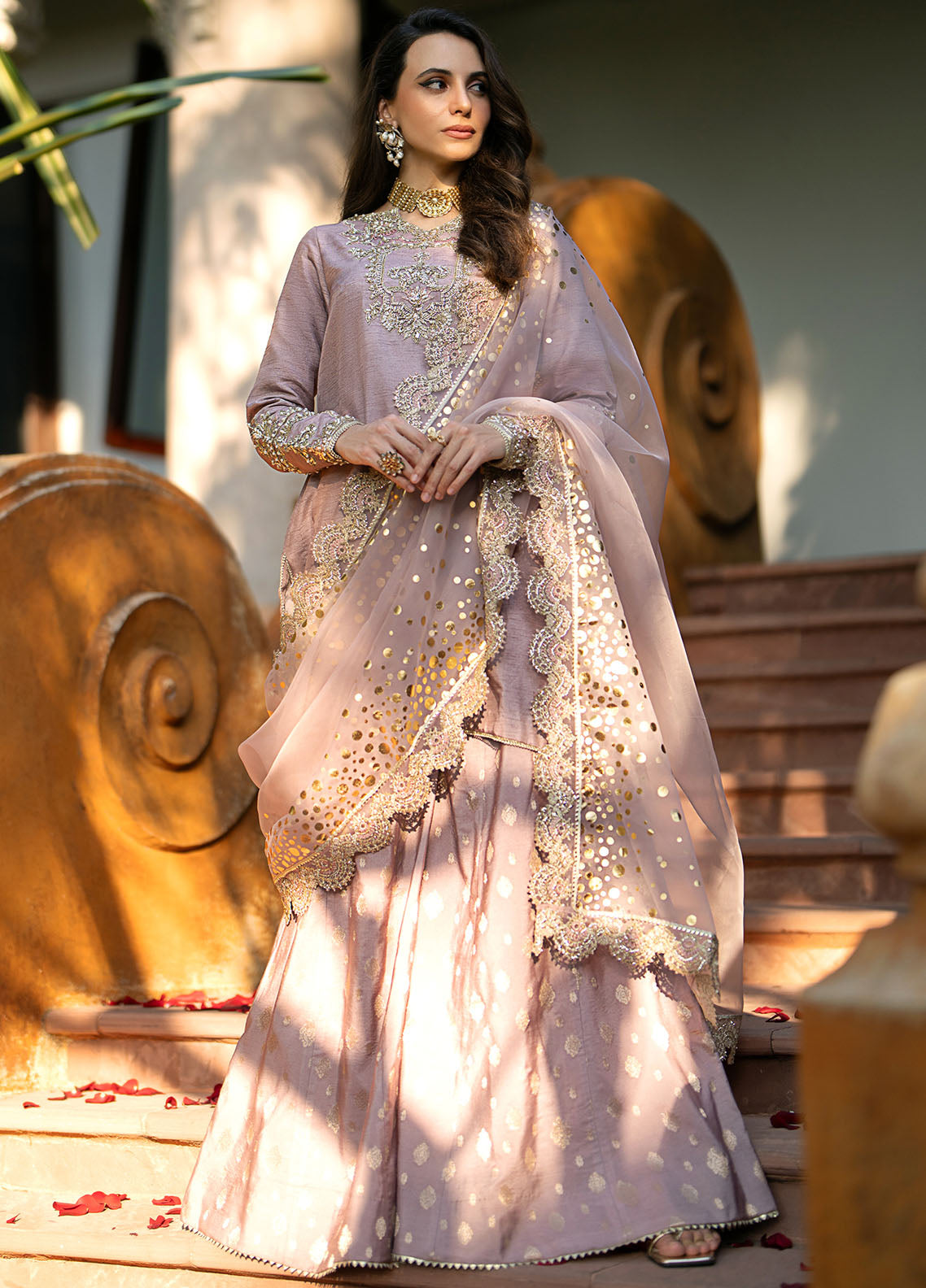 Mehak Yaqoob Pret Embroidered Raw Silk 3 Piece Suit Ramsa