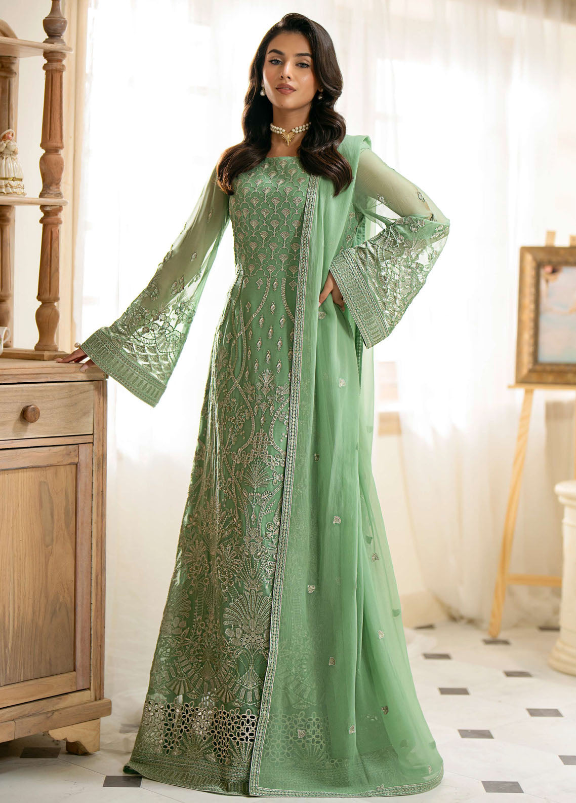 Meharbano By Kuch Khas Unsticthed Formal Collection 2024 K-1603 Lucia