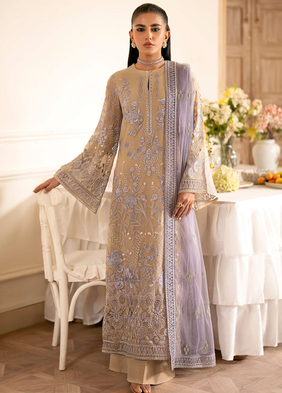 Meharbano By Kuch Khas Unsticthed Formal Collection 2024 K-1606 Ilana