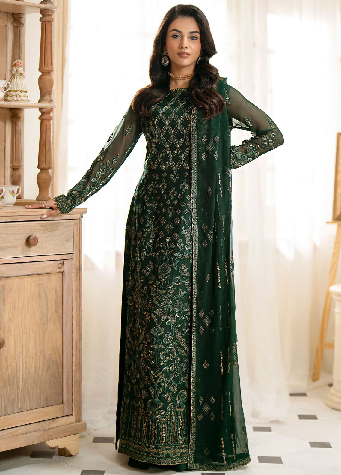 Meharbano By Kuch Khas Unsticthed Formal Collection 2024 K-1607 Evrin