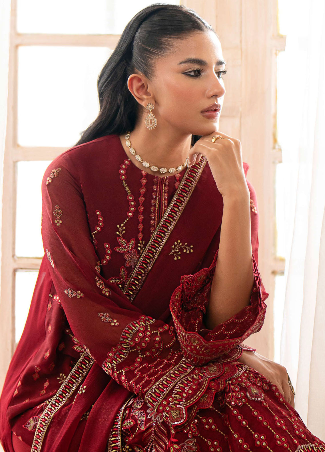 Meharbano By Kuch Khas Unsticthed Formal Collection 2024 K-1608 Vella