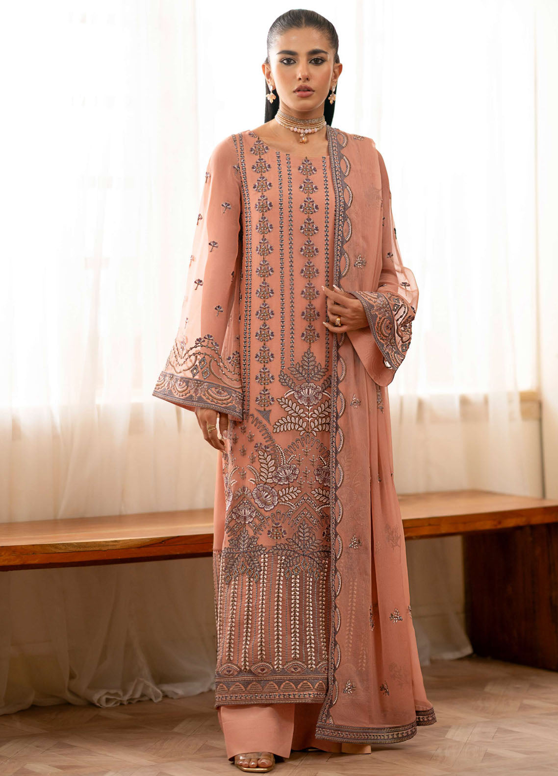 Meharbano By Kuch Khas Unsticthed Formal Collection 2024 K-1610 Alma
