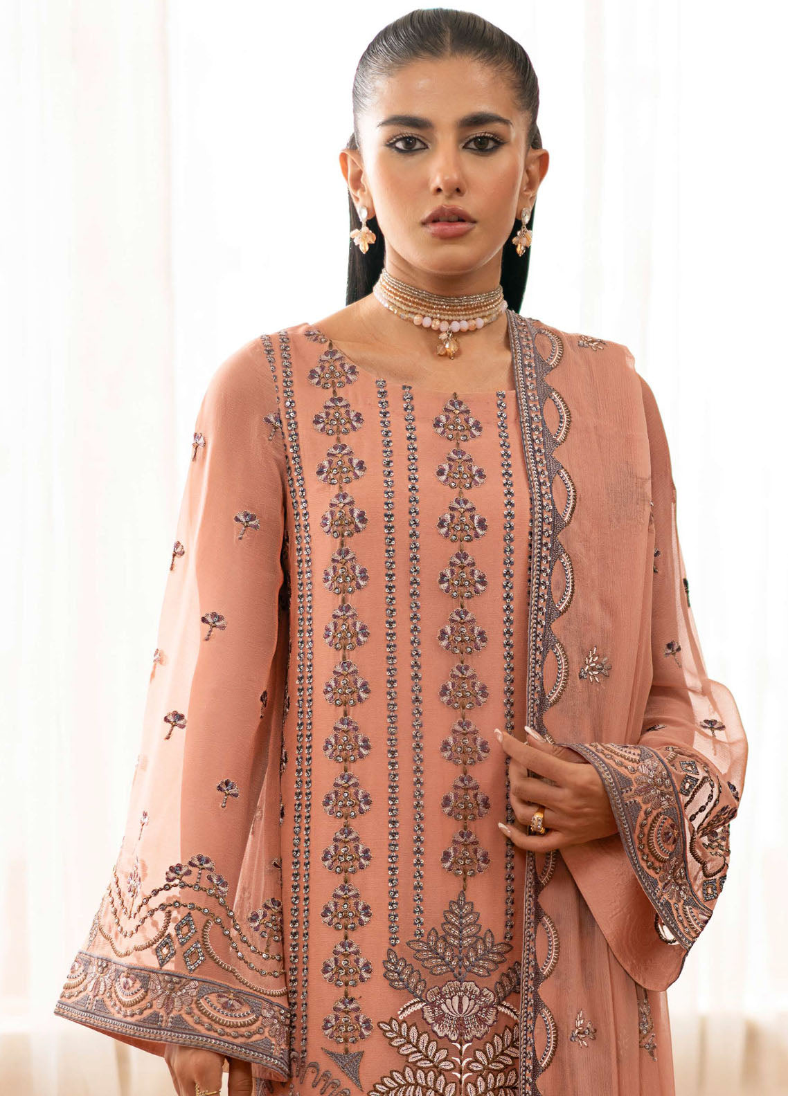 Meharbano By Kuch Khas Unsticthed Formal Collection 2024 K-1610 Alma