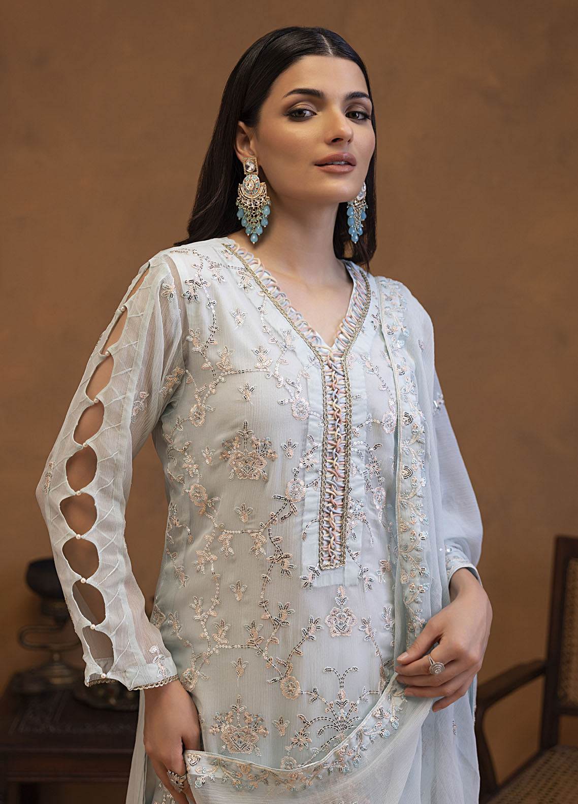 Mehar by Shamooz Unstitched Festive Collection 2024 SU-113 Mehmal