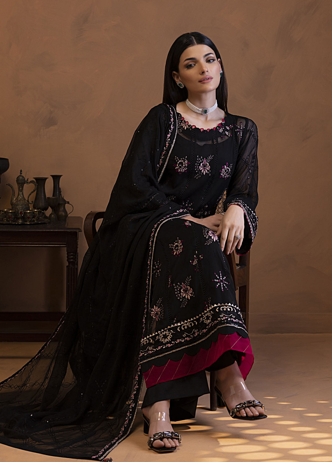 Mehar by Shamooz Unstitched Festive Collection 2024 SU-114 Roohi