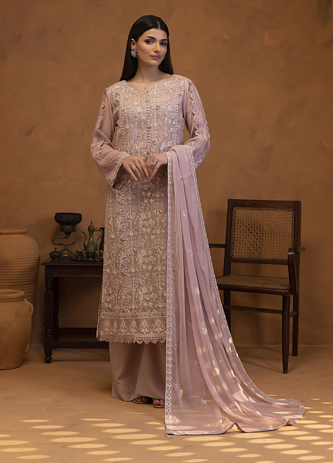 Mehar by Shamooz Unstitched Festive Collection 2024 SU-119 Bahar