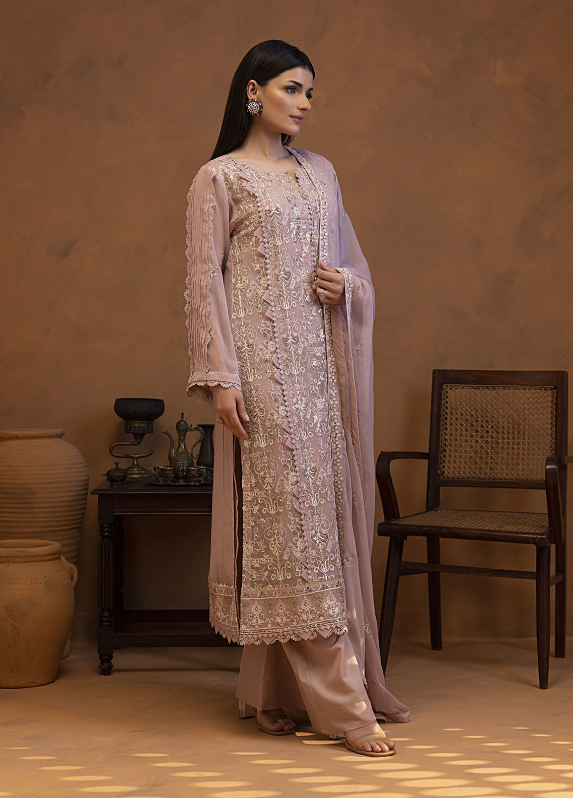 Mehar by Shamooz Unstitched Festive Collection 2024 SU-119 Bahar