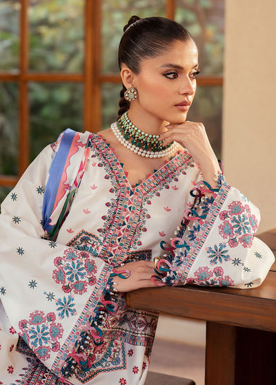 Mehroze by Bin Ilyas Embroidered Lawn Suit Unstitched 3 Piece BI25MS 92 A