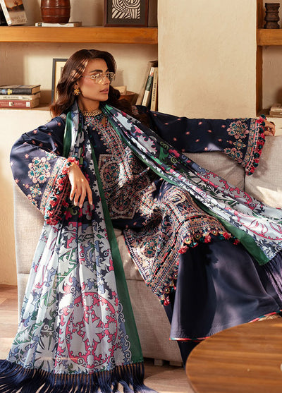 Mehroze by Bin Ilyas Embroidered Lawn Suit Unstitched 3 Piece BI25MS 92 B