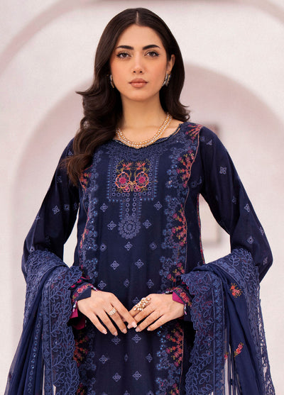 Mellisa By Emaan Adeel Unstitched Lawn Collection 2024 ME-01 Anne