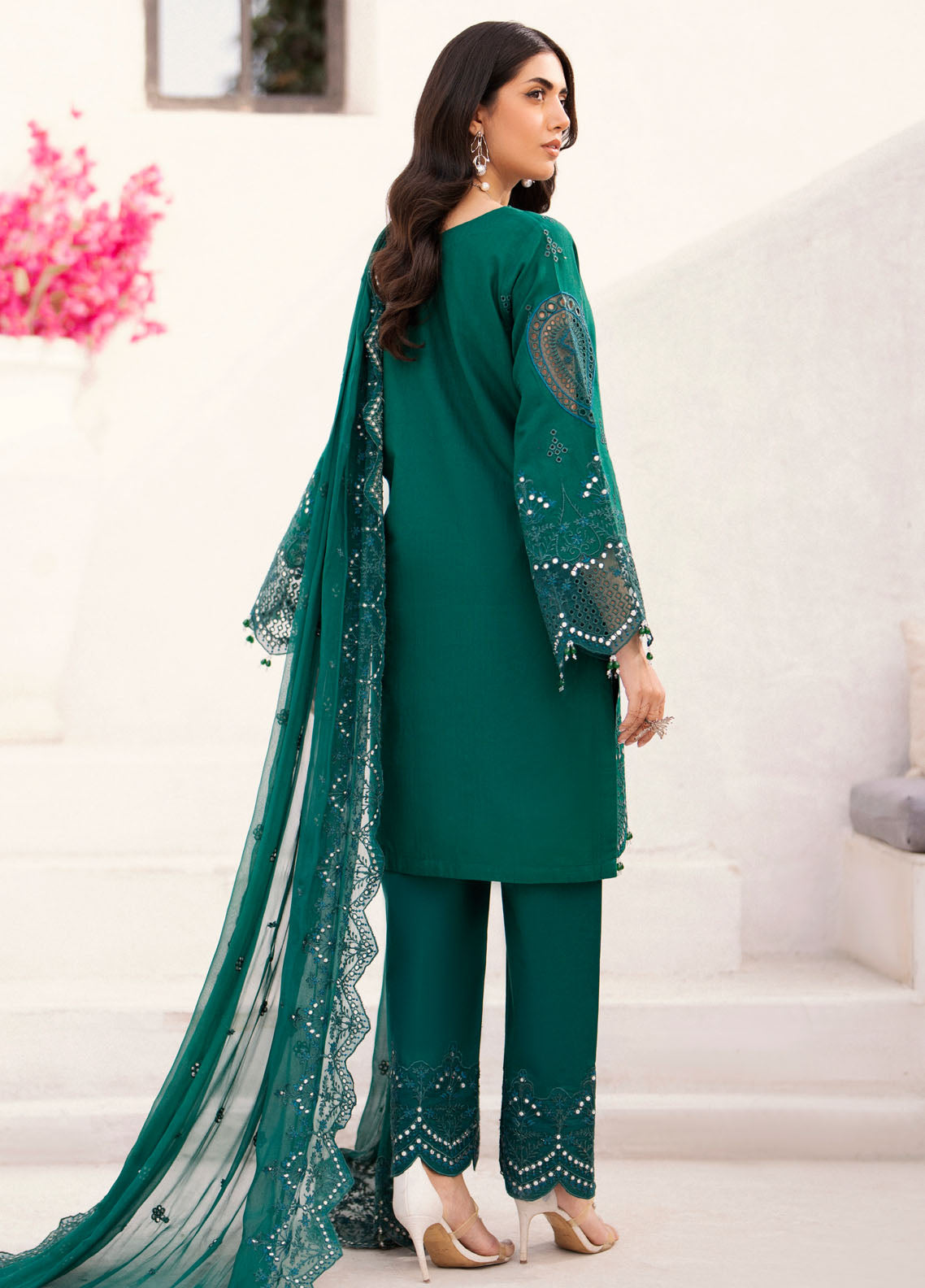 Mellisa By Emaan Adeel Unstitched Lawn Collection 2024 ME-03 Marco