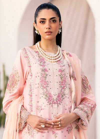 Mellisa By Emaan Adeel Unstitched Lawn Collection 2024 ME-09 Rhea