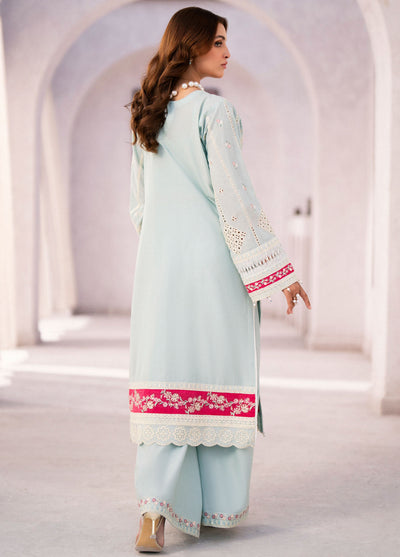 Mellisa By Emaan Adeel Unstitched Lawn Collection 2024 ME-10 Brie