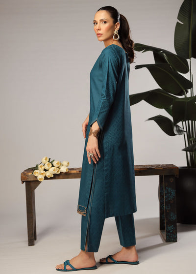 Shahzeb Textiles Pret Embroidered Jacquard 2 Piece Suit Hazel